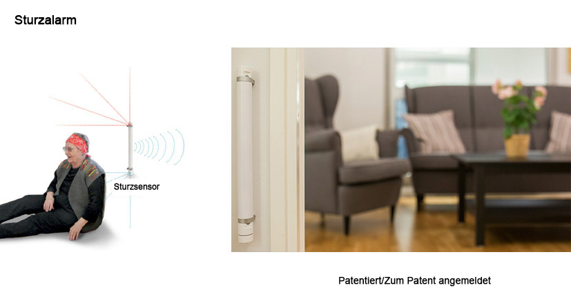 home care fall alarm GER